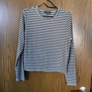 VIBE Sportswear Striped Top Size XL